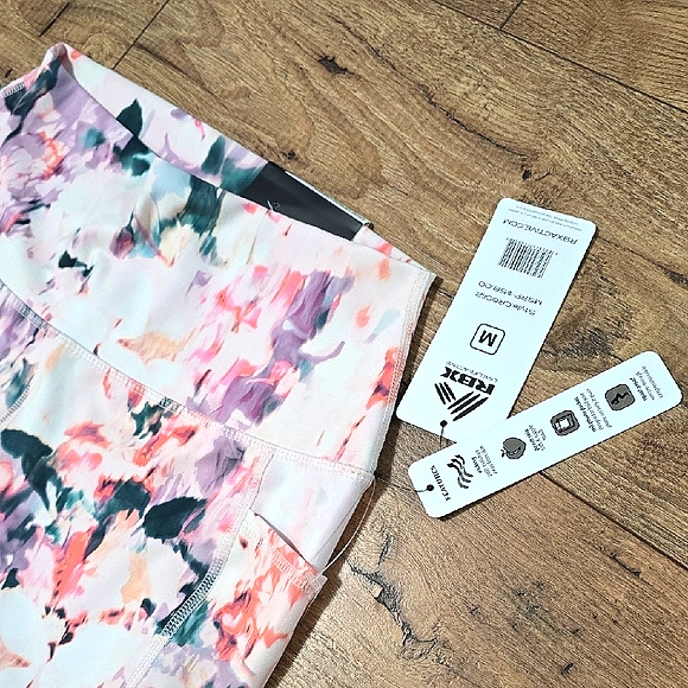 RBX Artistic Pink and Purple Leggings - Picture 2 of 9